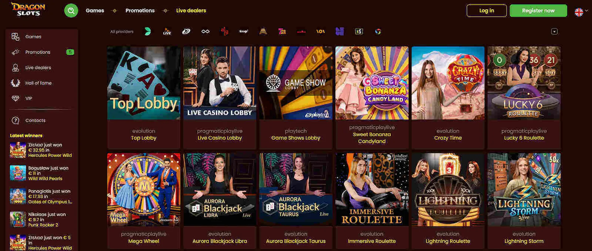 Online casino betting